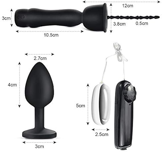 Dilatadores de vibrador de pene Uretra Dilatador Plug ...