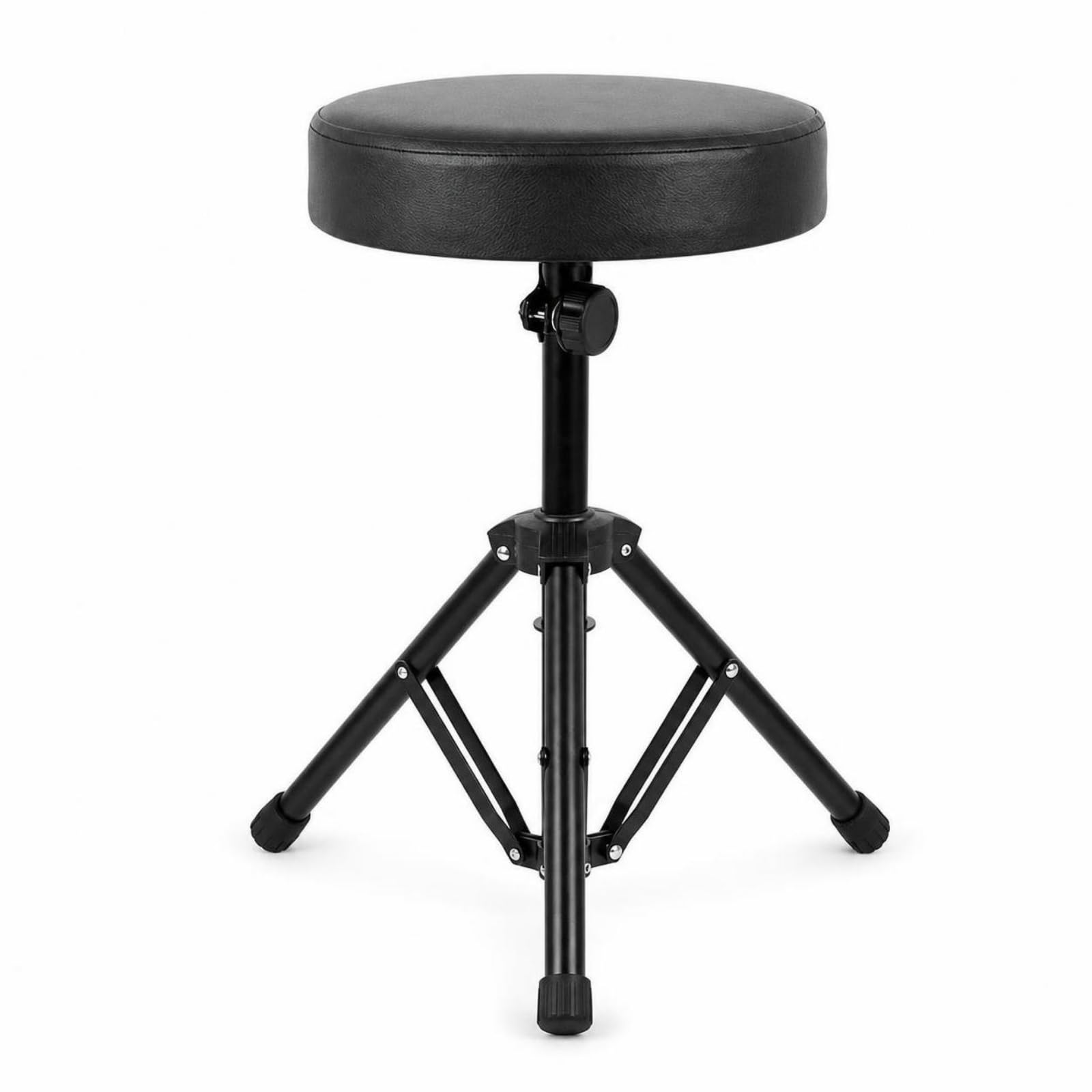 Taburete Batería Regulable Ajustable Taburete Batería con Asiento Acolchado Ajustable Banqueta para Bateristas, Percusionistas, Escenario