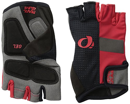 PEARL iZUMi Men's ELITE Gel Glove, True Red, Large