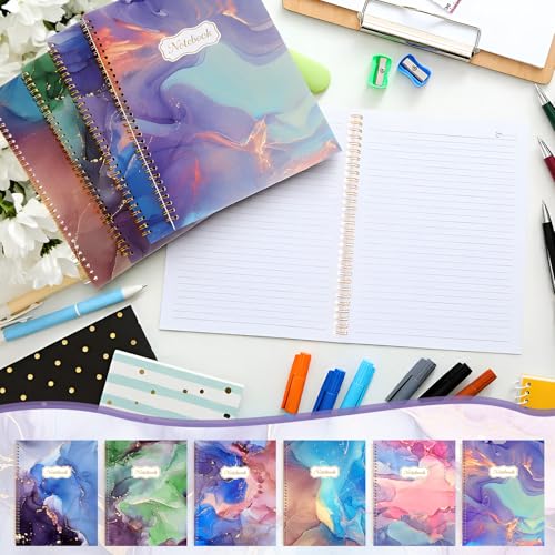 Carnet à spirales ligné anti-transparence pour ne plus perdre vos notes