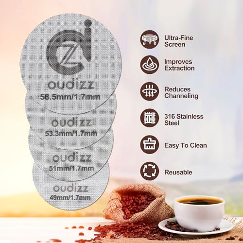 espresso puck screen reusable coffee filter