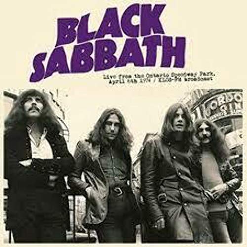 Album Art for Live from the Ontario Speedway Park 1974 by Black Sabbath