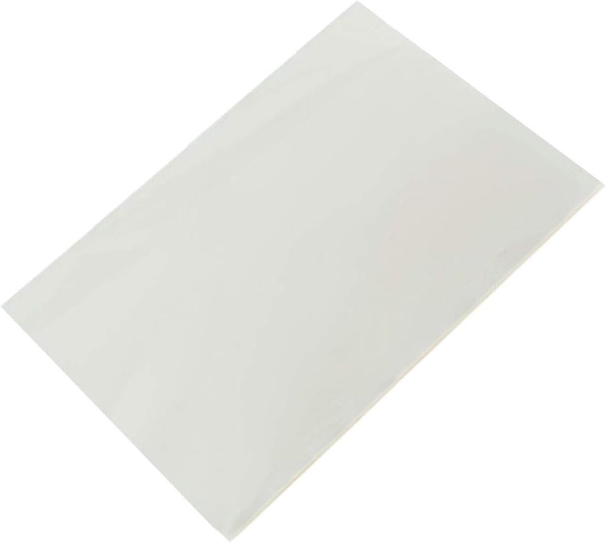 Transparent Edible Rice Paper Wrappers, 100 Count - Use for Candy, Chocolate, Nougat, & More - 9"x12.6" Sheets of Edible Wafer Paper - Perfect for Homemade Treats & Food Packaging.