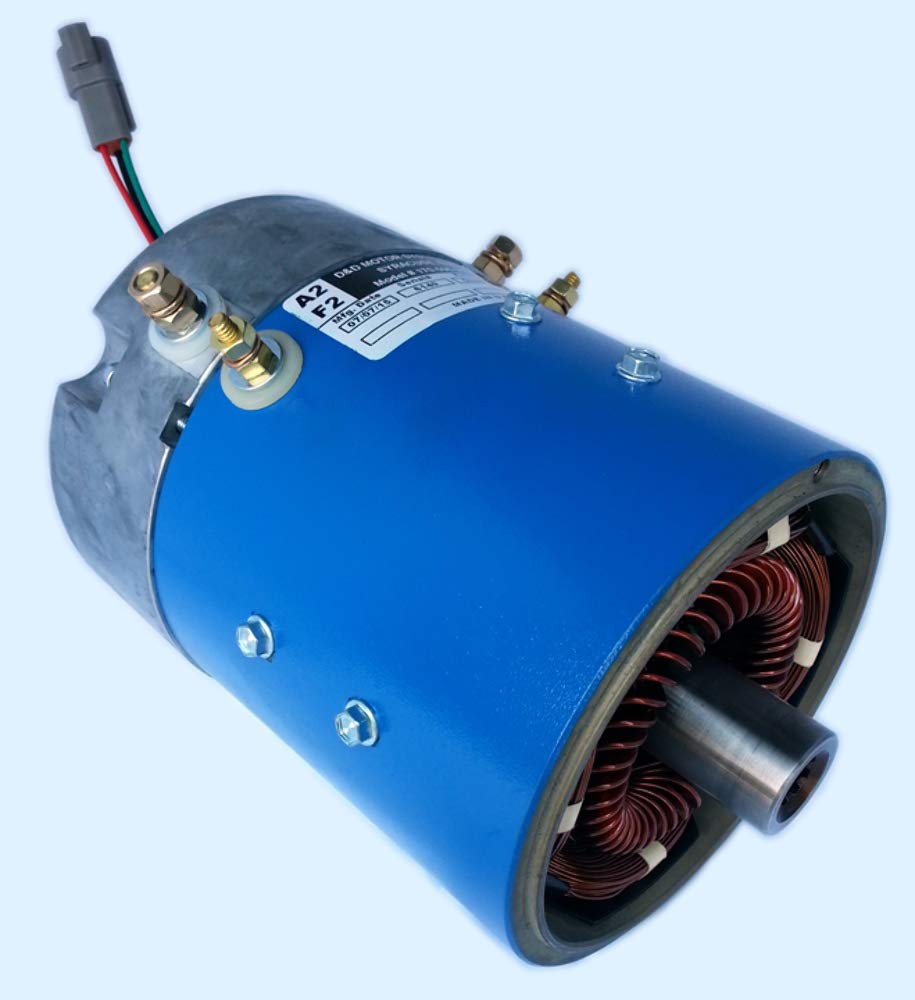 High Performance Golf Cart Motors – Club Car Precedent Motor (Regen) – 170-501-0003 – 19 MPH – 10% Less Torque – 36/48 Volt American Made Golf Cart Motor – Replaces OEM# 1018545-01, GV3-4001, D390