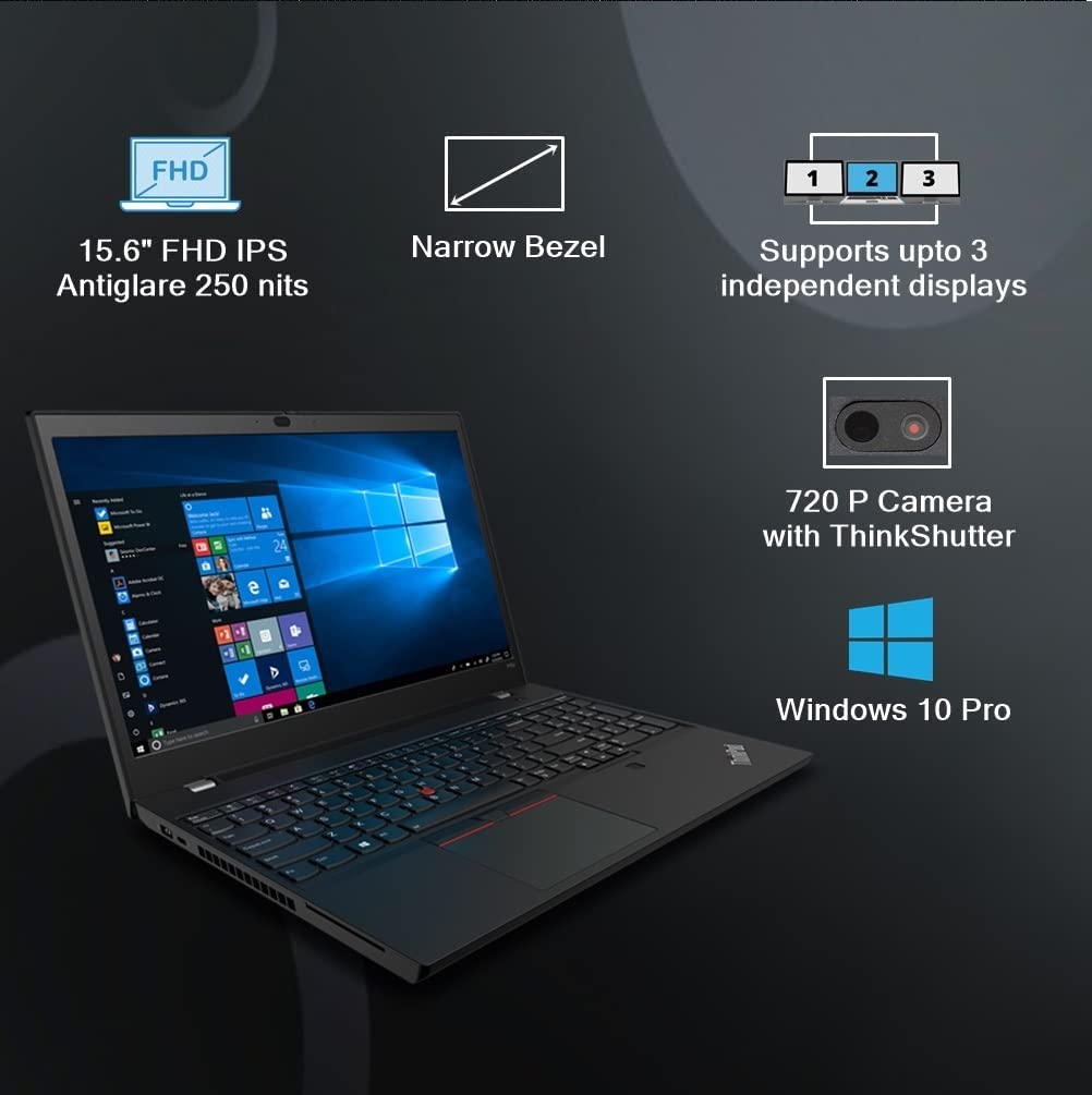 Lenovo Thinkpad P15v Intel Core i7 10th Gen -15.6 inches FHD