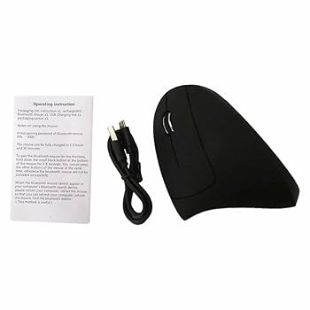 Jelly Comb ワイヤレスマウス 黒 Amazon.com: Wireless Ergonomic Mouse, Jelly Comb