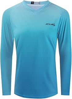 Dirt Bike Jersey Cycling Jersey Women Motocross Mountain MTB Gear Long Sleeve Motorcycle Downhill T-Shirt Fishing Clothing CU7006,S