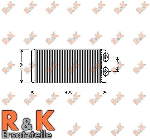 Prasco VLA6034, Heat Exchanger, Interior Heating