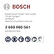 Bosch 3x EXPERT Stainless Steel T118AHM Stichsägeblatt (für Edelstahlbleche, Edelstahlbleche, Länge 83 mm, Professional Zubehör Stichsäge)