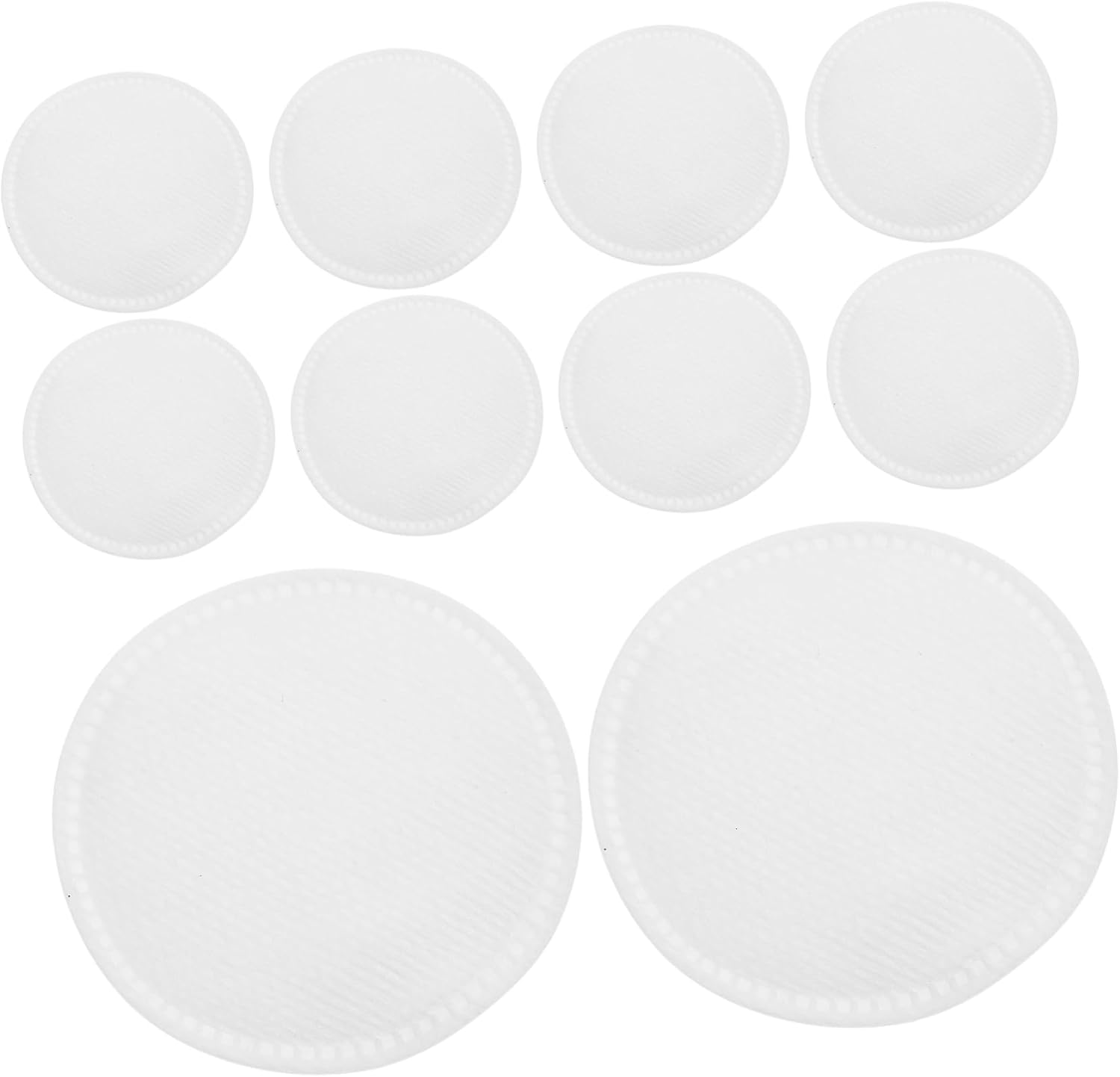 60pcs Round Makeup Remover Pads Soft Absorbent Cotton Facial Wipes for Makeup Removal and Skin Care for Home and Travel Use