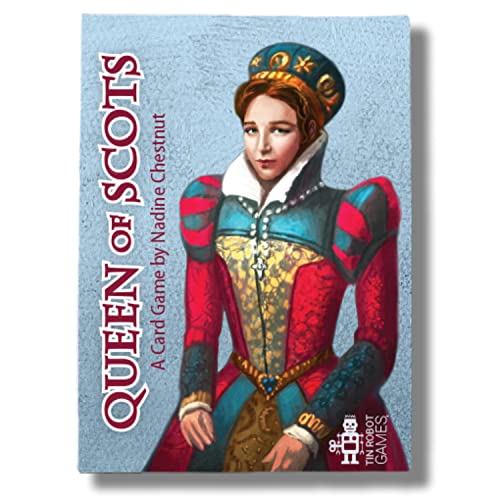 TIN ROBOT GAMES Queen of Scots Card Game for 2-5 Players