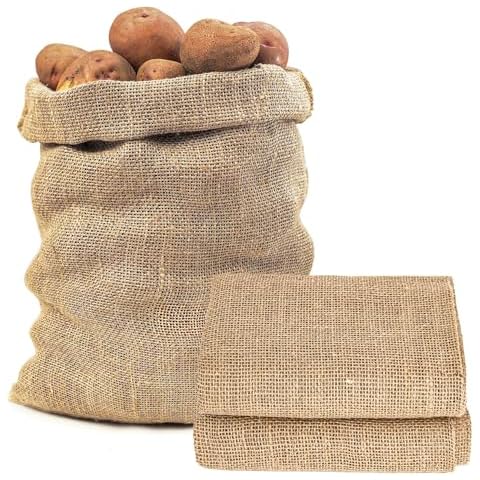 MAQIHAN Burlap Plant and Storage Bags 2-Pack Cover