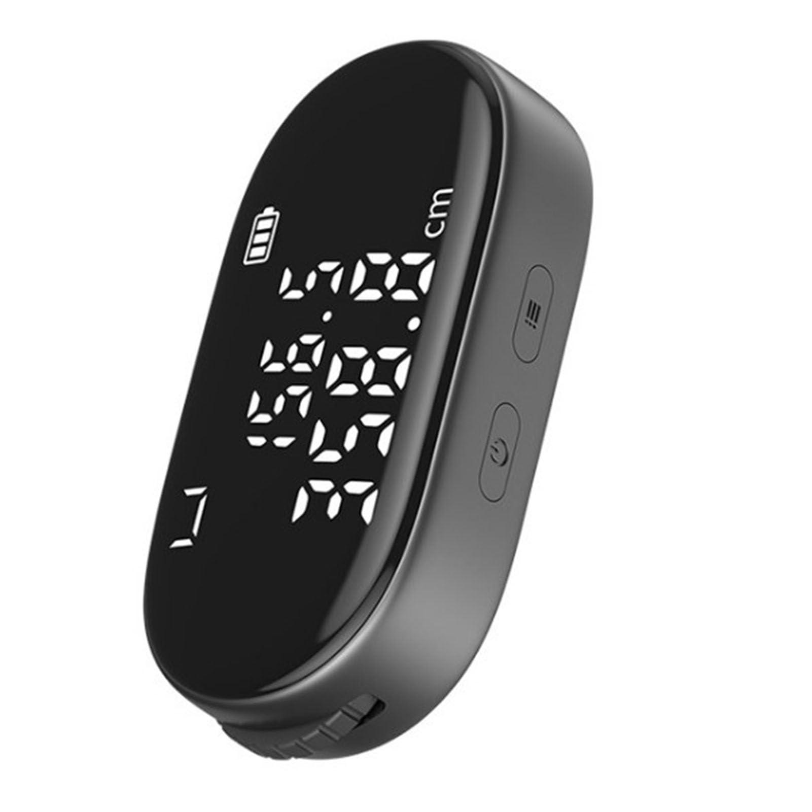 Cinta Métrica Digital, Cinta Métrica Electrónica Pequeña de 328 Pies, Cinta Métrica Enrollable de Bolsillo, Herramienta de Medición Rodante Inteligente Recargable de Larga