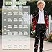 Yewattles Kids 2026 Fashion Suits for Boys 2 Piece Including Jacket,Pants and Tie Pockets for Festive Gatherings 6-14 Years Red Heart
