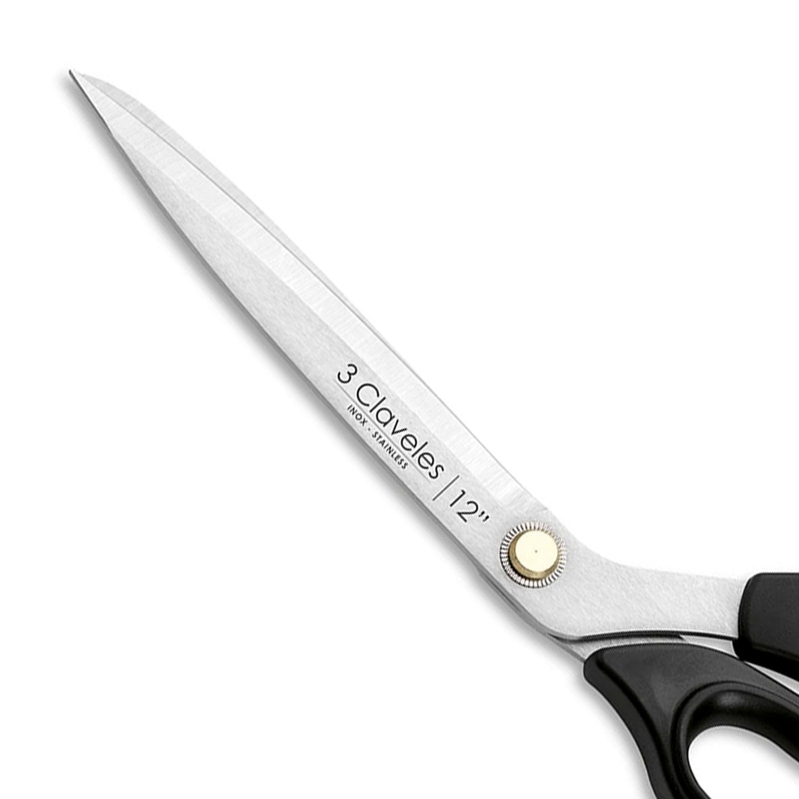 3 CLAVELES 109 - Ciseaux à usages Multiples, Professionnels, INOX, 30,48 cm