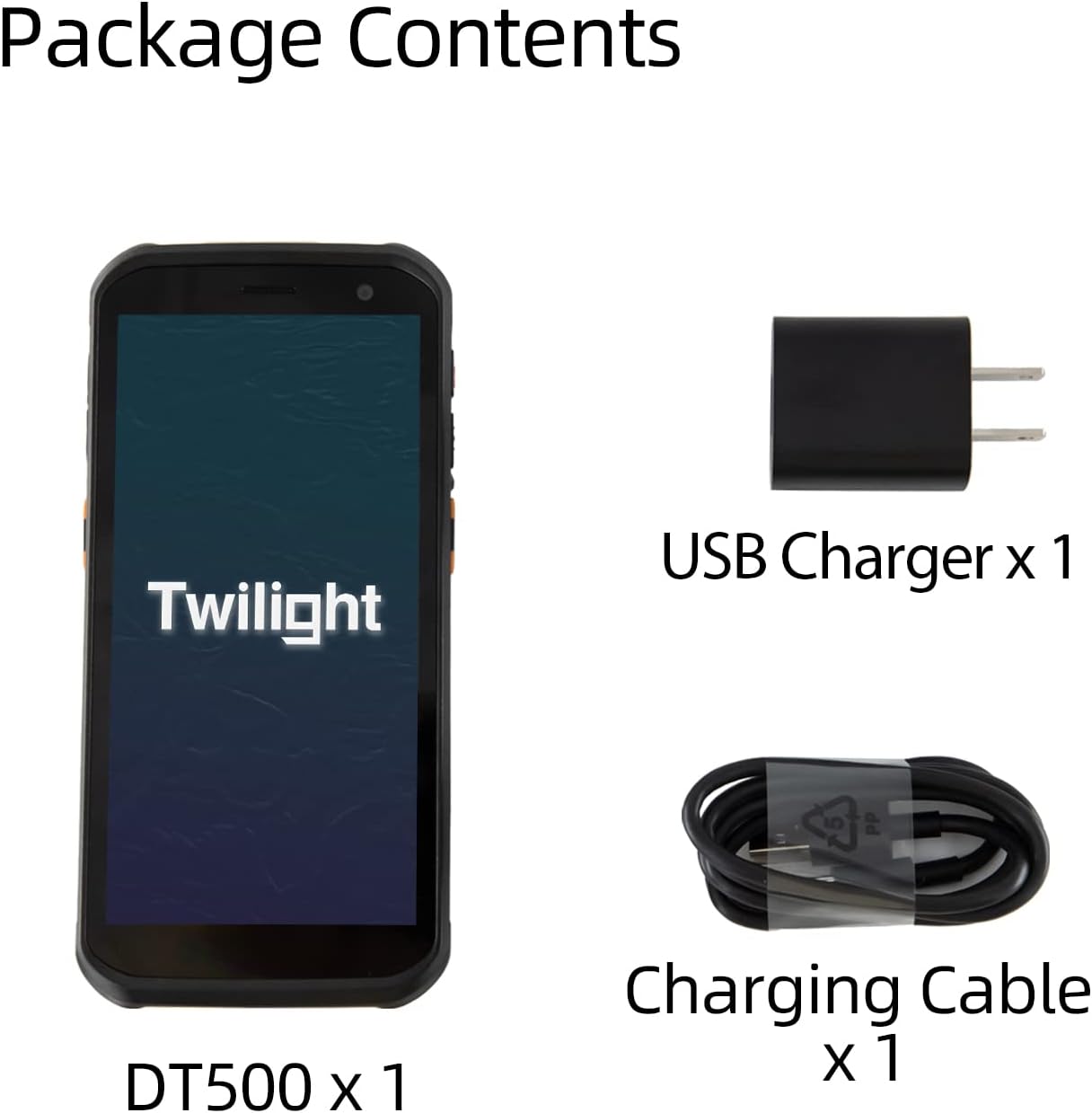 Android 11 Barcode Scanner Handheld Mobile Computer, 5.5 inch PDA Scanner, with 1D 2D Honeywell Barcode Data Capture, WiFi & 4G LTE, for Warehouse & Logistics