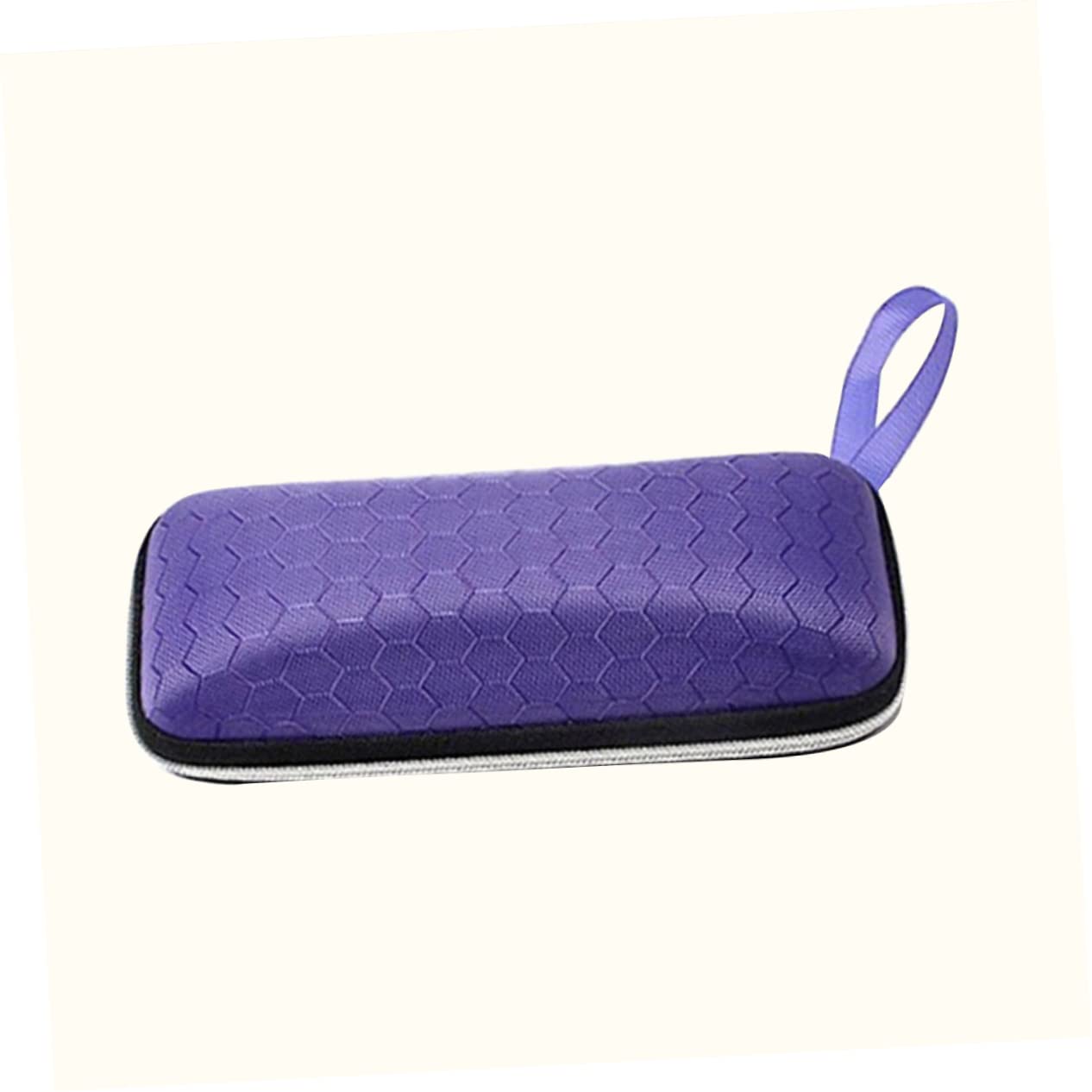 Holibanna 1 Pc Protettore Degli Occhiali Custodia Per Occhiali Eva Custodia Per Occhiali a Conchiglia Portaocchiali Con Cerniera Difficile Viola,porpora Occhiali Sole Borsa Con Cerniera