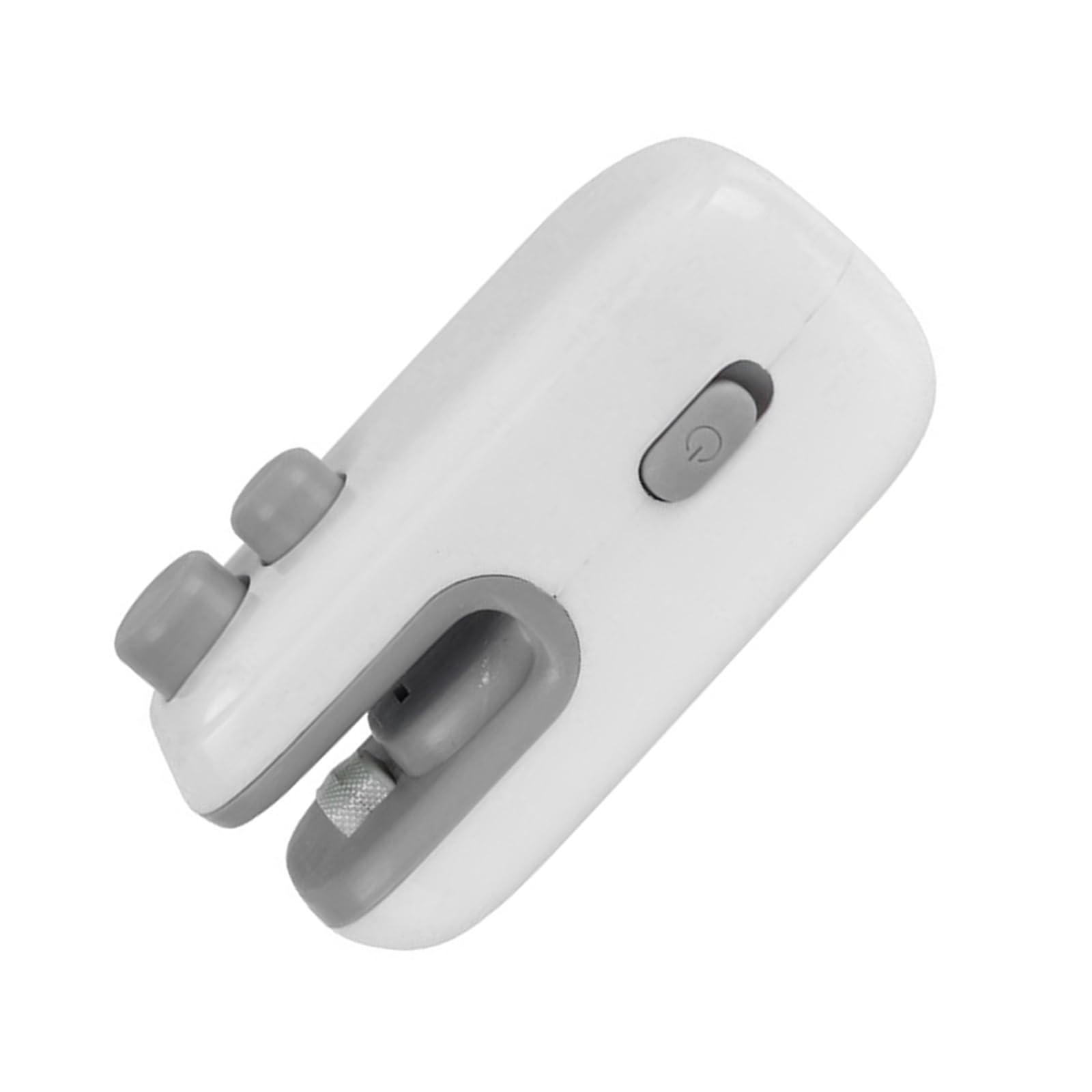 Uqezagpa White Snacks Sealer Manual Heating Seal Machine Abs Texture Travel Small Food Saver Suitable For Travel And Use Rechargeable Food Sealer