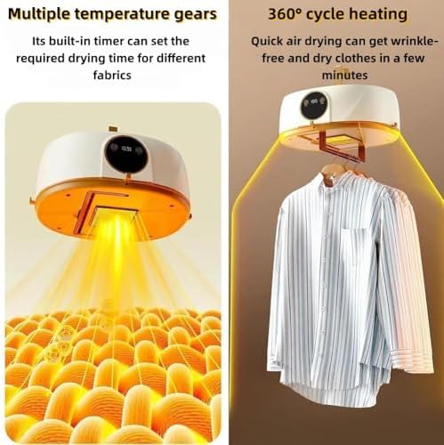 Upgraded Garment Steamer With Remote Control Inflatable Shirt Support For Wrinkle-Free Dress Shirts, Portable Steam Iron For Travel Home Apartment - 2