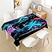 XXDD Cool Gamepad tovaglia Tavolo da Picnic Tavolo da Pranzo Rettangolare Copertura Lavabile tovaglia Decorazione della tavola Domestica A8 135X160CM