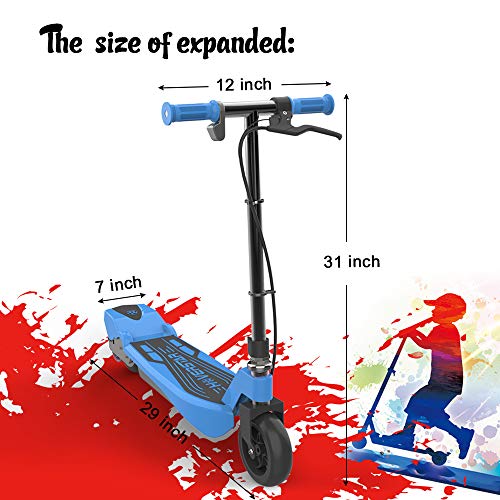 hoverstar electric kick start scooter for kids