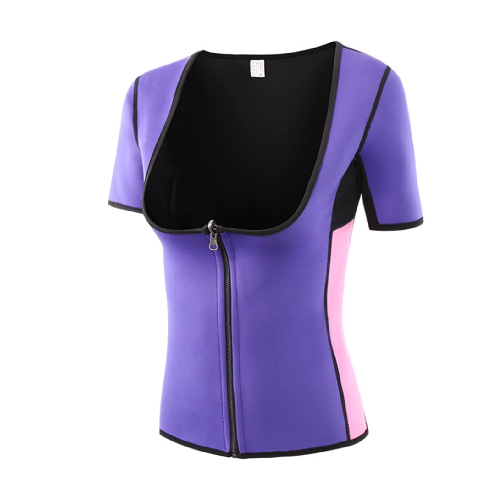 Fajas Waist Trainer Mujer Sauna Body Shaper Sudadera Manga Neopreno Body Shaper Fitness Chaleco Cintura Top Entrenador de Cintura