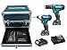 Makita CLX202SAX2 Trapano avvitatore con percussionne + avvitatore a massa battente + 24 accessori + 3 batteria 10,8V 2Ah Li