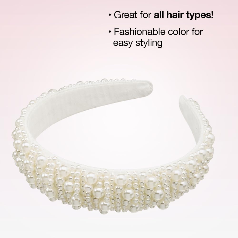 Amazon.com : CONAIR Scunci Pearl Headband - ideal for all