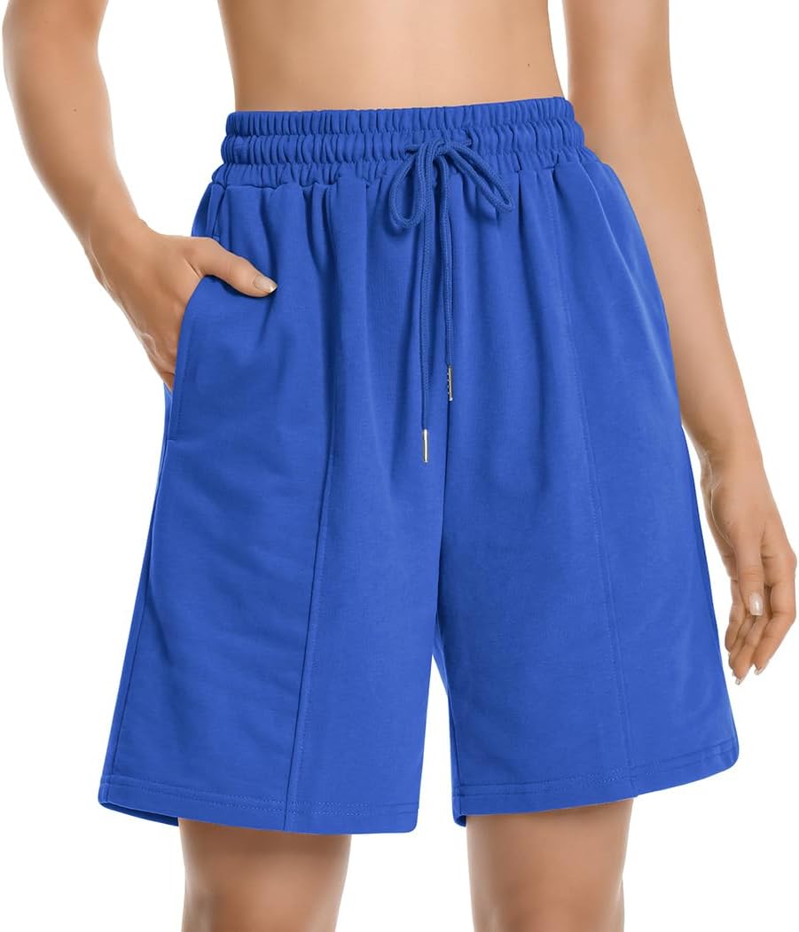 Auriviz Pantalon De Survêtement Taille Haute Avec Cordon De Serrage Pour Femme, Poches Latérales Inclinées, Jambe Droite, Entrejambe De 73,6 Cm, Noir/blanc, T-Petit