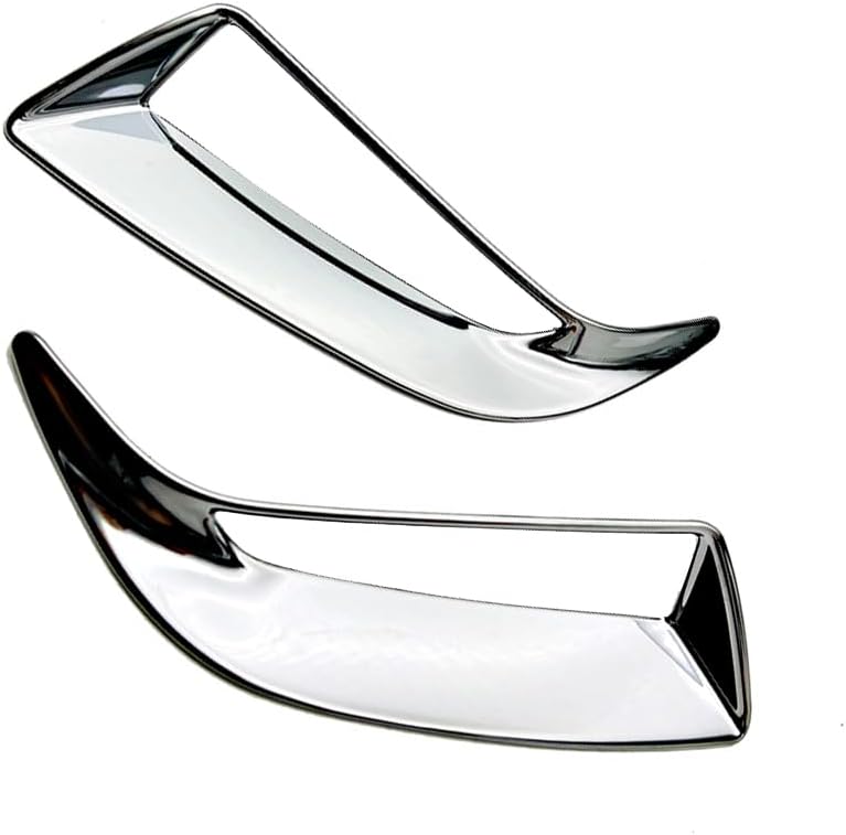 Rear Bumper Fog Lamp Reflector Decor Cover Trims, Chrome Rear Bumper Fog Light Lamp Cover Trim, Compatible with Lexus 2016-2019 RX350 RX450h RX200t