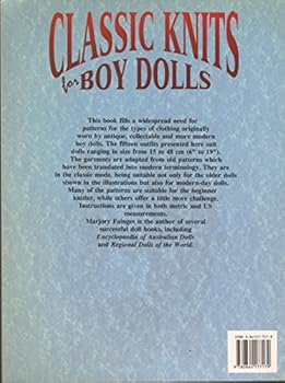 Paperback Classic Knits for Boy Dolls Book
