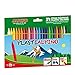 Ceras de Colores Plasti Alpino PA000024- Estuche de Ceras para Niños de 24 Unidades - Lápices de Cera para Manualidades y Uso Escolar - No Manchan, Más Resistentes