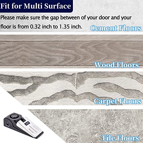 Door Stop Alarm, Door Stopper With 120Db Security Alarm, Floor Wedge Doorstop For Travel Apartment Home House (Pack Of 1) #TOP4