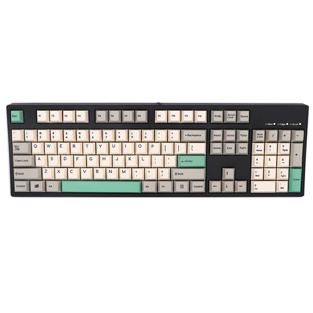 9009 Retro Czcionki sublimacyjne Ethermal PBT 130 Keycap Cherry do mechanicznej klawiatury MX Switch