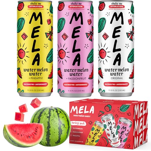 Mela Watermelon Water - Watermelon Juice, 100 Percent Natural Fruit