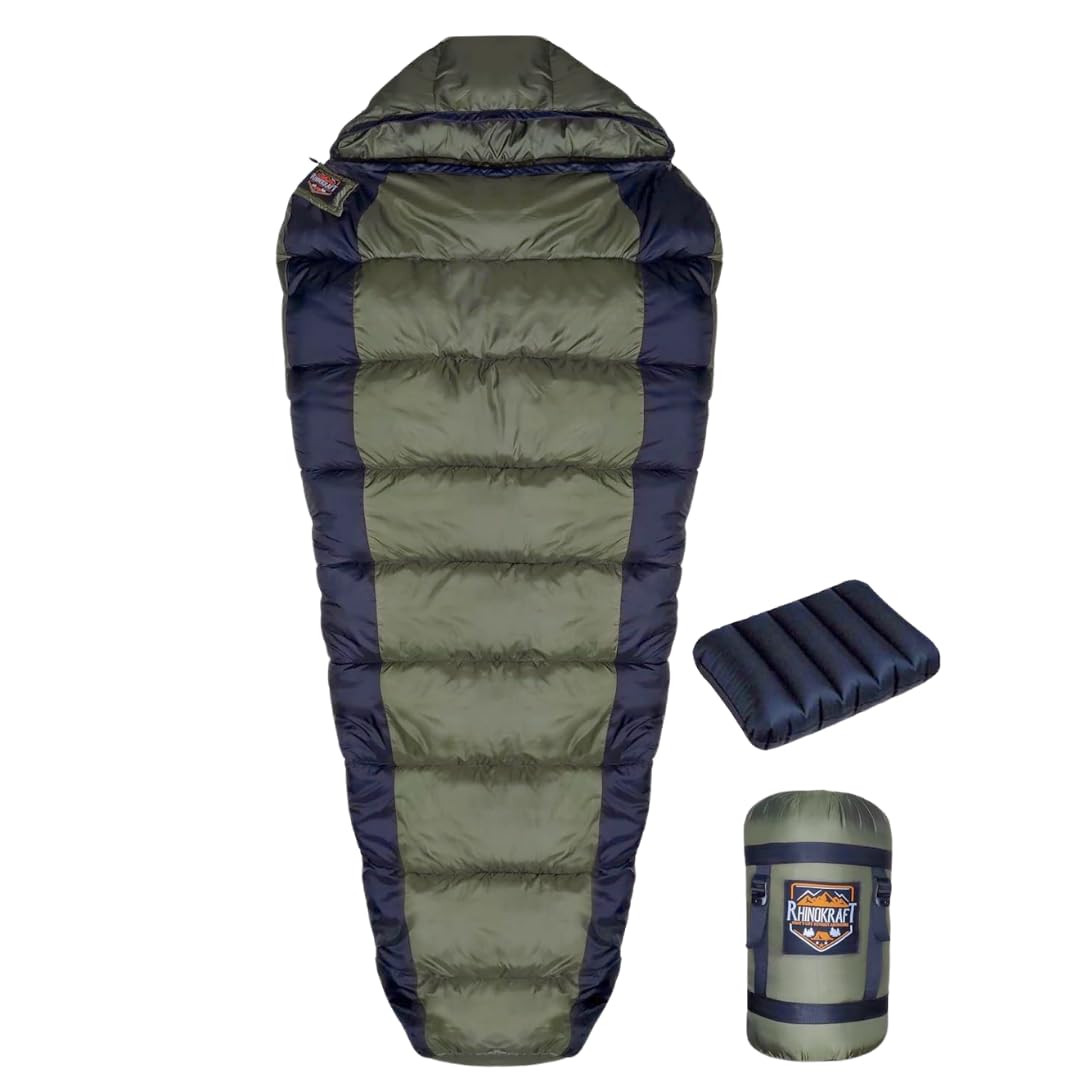 See full amazon price history chart for RhinoKraft Camping Sleeping Bag - 3 Season Warm & Cool Weather - Summer, Spring, Winter, Lightweight, for Adults & Kids - Camping Gear Equipment, Traveling and Outdoors RhinoKraft Camping Sleeping Bag - 3 Season Warm & Cool Weather - Summer, Spring, Winter, Lightweight, for Adults & Kids - Camping Gear Equipment, Traveling and Outdoors (B0CNDR1DC2) Amazon Price History, Amazon Price Tracker