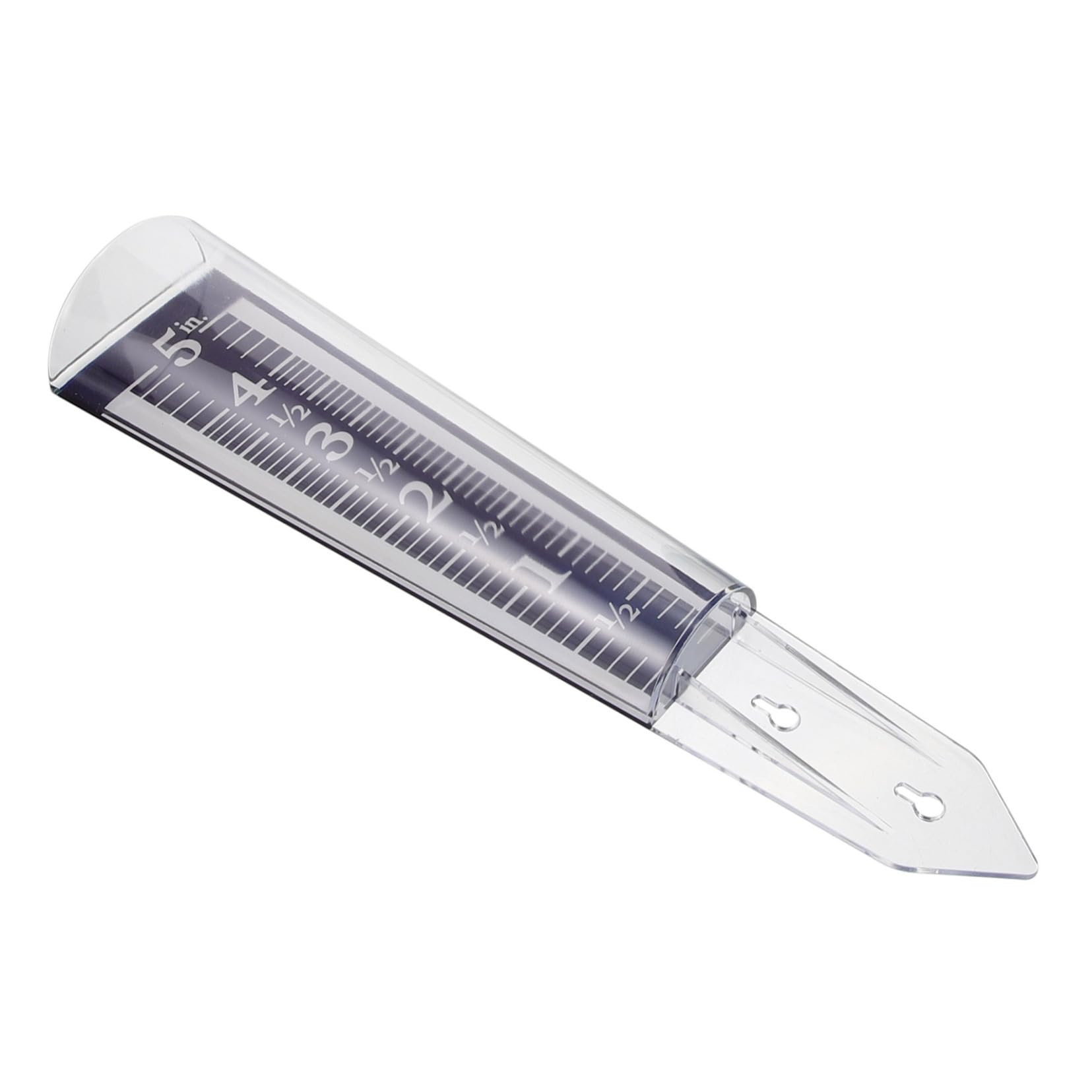 BESTonZON 4stücke Transparenter Regenmesser Mit Regenmessrohr Für Präzise Niederschlagsmessung Im Garten Für Pflanzenpflege Und Gartenbewässerung