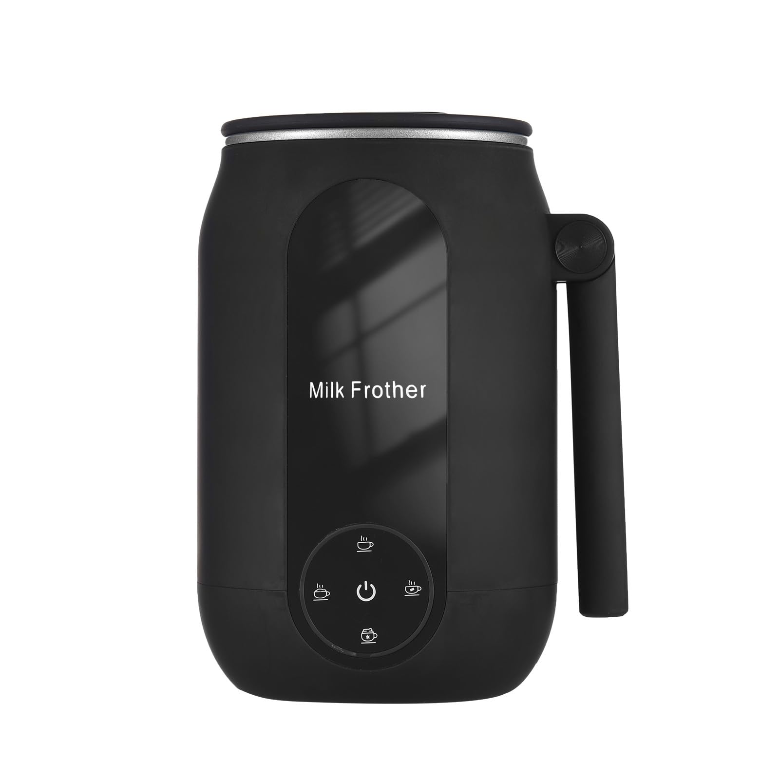 YUHOME Electric Milk Frother Cooker for Frothing 4-in-1 Milk Steamer with Rotatable Handle Foam Maker for Coffee/Latte/Cappuccino