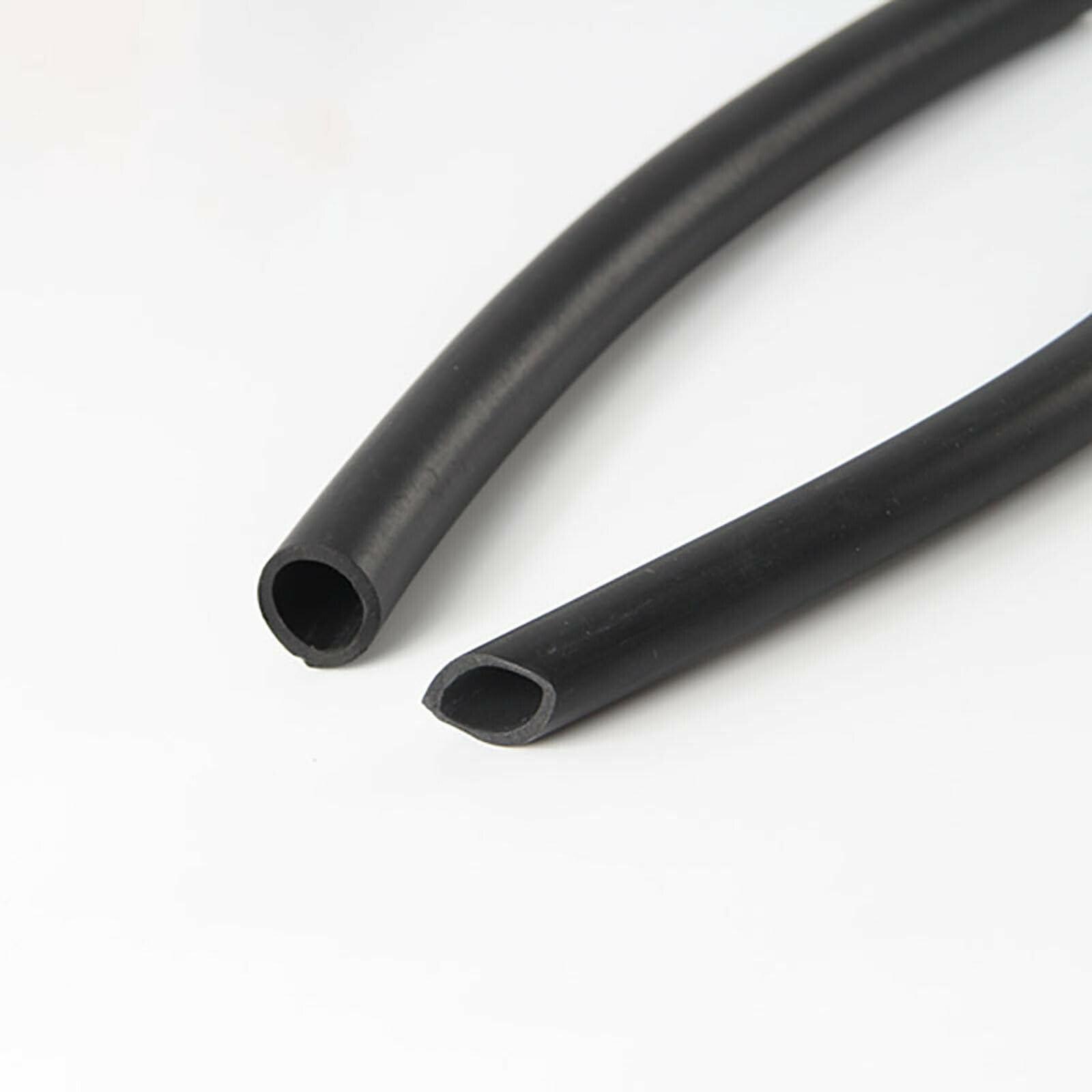 Natürliche Latex-Gummi Schlauch, 1 Meter schwarzer Fluorkautschukschlauch, mehrere Größen(8x12mm)