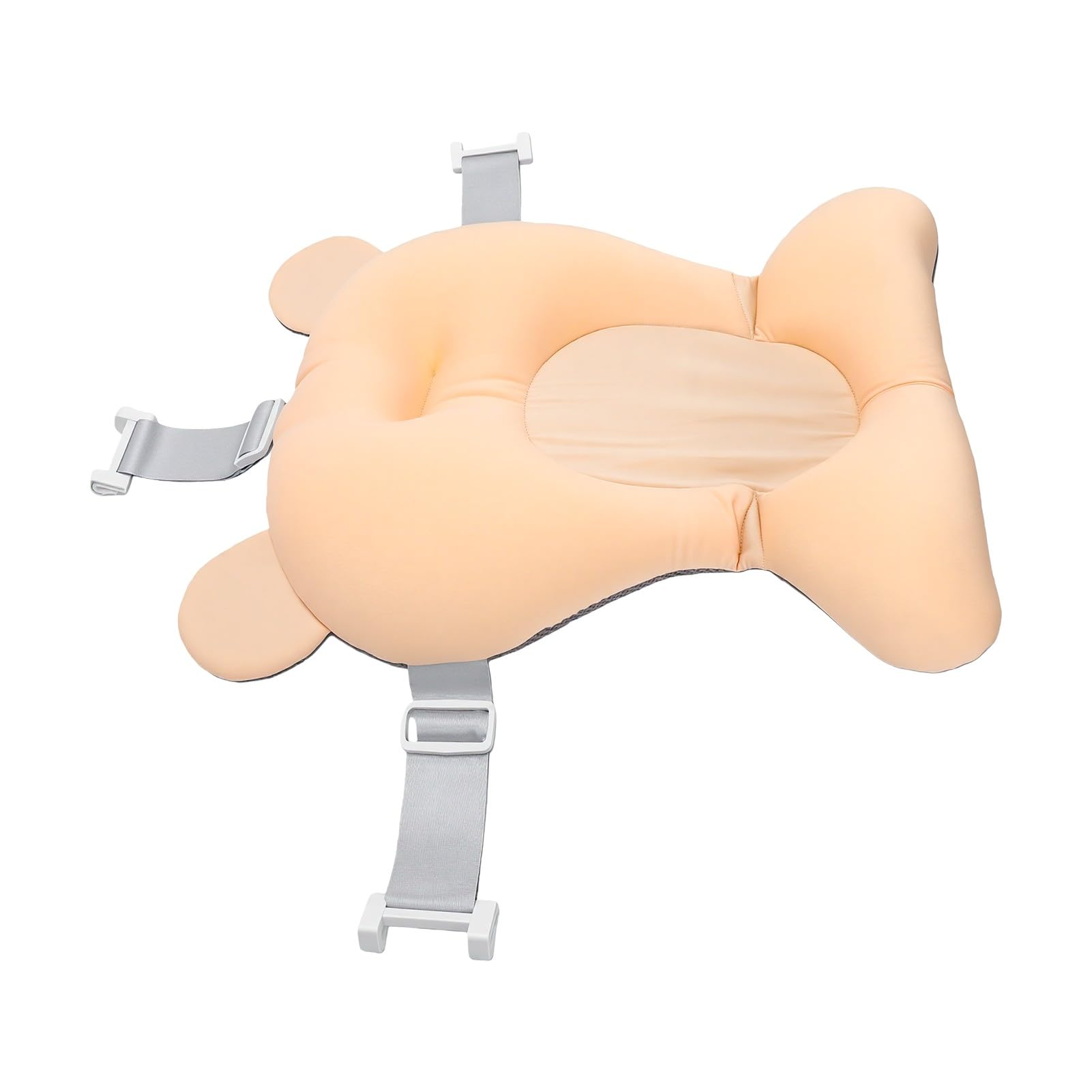 Cuscino da Bagnetto con Spalline Regolabili per Neonato (PINK)