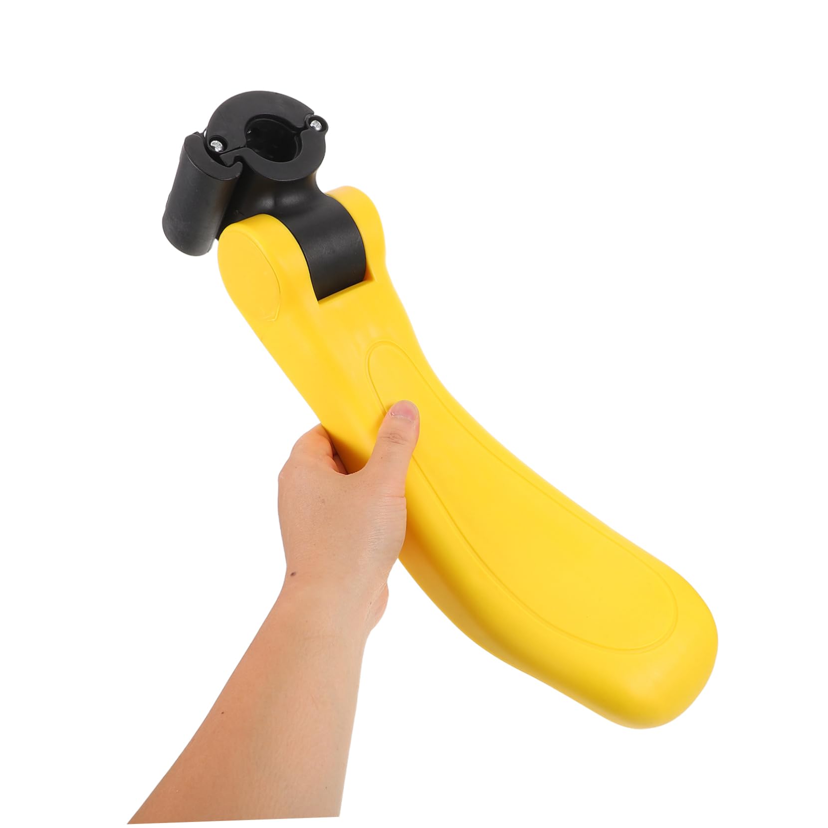 Sedile per Monopattino Pieghevole per Cuscino Rimovibile e Accessorio Stabile e Giallo