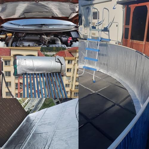 Rollo de aislamiento ignífugo para techos e impermeabilización 1x4m 5