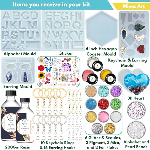 Mines Art Ultimate 95-Piece Resin Kit - Image 3