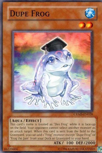 Yu-Gi-Oh! - Dupe Frog (CRMS-EN028) - Crimson Crisis - Unlimited Edition - Common