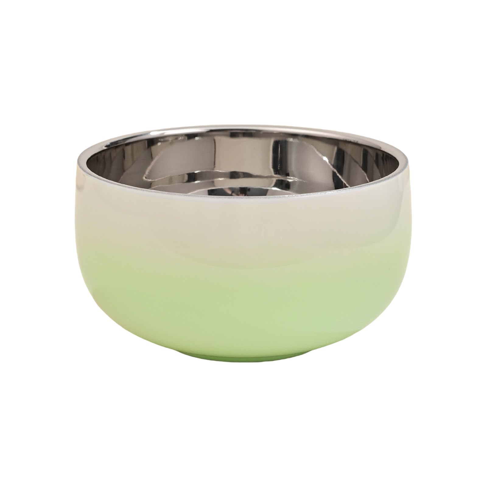 Xinsheinelry Sturdy Insulated Soup Bowl Fashion Double Walled Effective 304 Stainless Steel Bowl for Everyday Meals Food Safe Serving