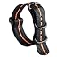 BLack-Orange-X Band BLack Buckle