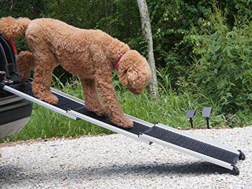 Kleinmetall Teleskop Hunderampe DOGWALK3, Länge: 73-163 cm