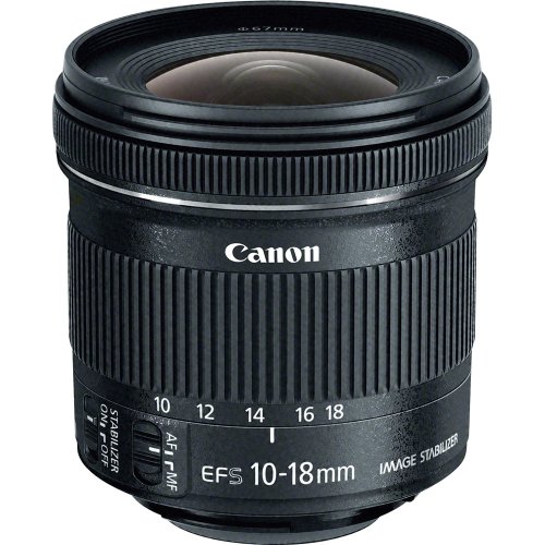 Canon EF-S 10-18mm f/4.5-5.6 is STM Lens + UV Filter + Flower Tulip Lens Hood + Lens Cleaning Pen + Lens Cap Keeper + Cleaning Cloth - 10-18mm STM: Stepper International Version (1 Year AOM Warranty) - Thumbnail 6