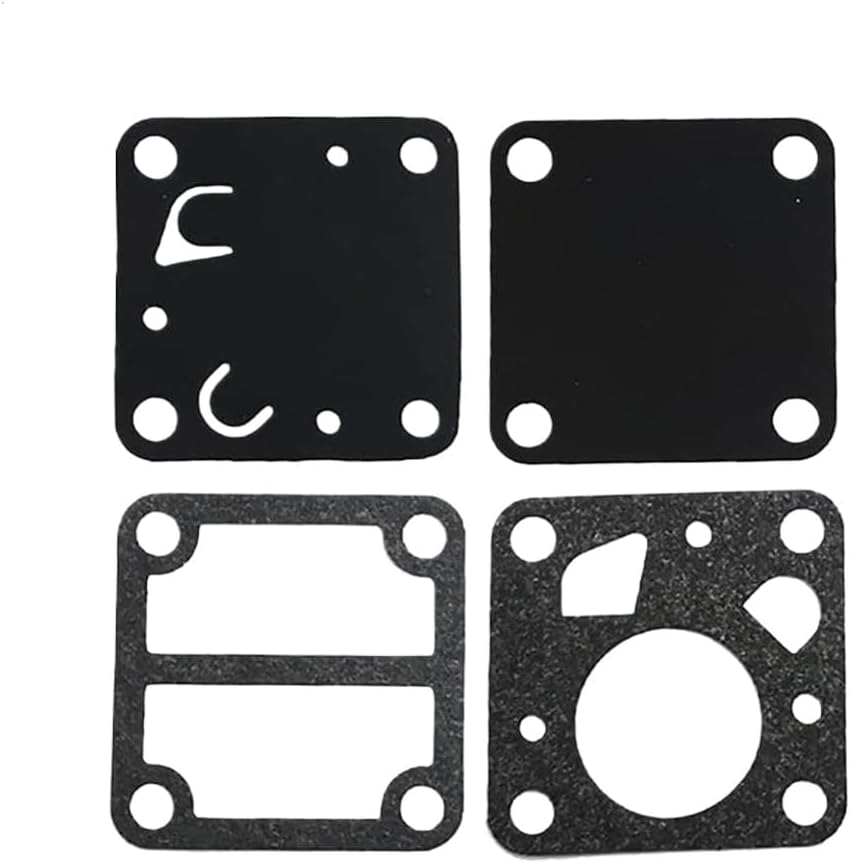 6E0-24471-00 6E0-24411-00 6E0-24435-00 6E0-24434-00 Fuel Pump Repair Kit Gaskets Compatible with Outboard Engine Models 4HP 5HP Aftermarket Replacement