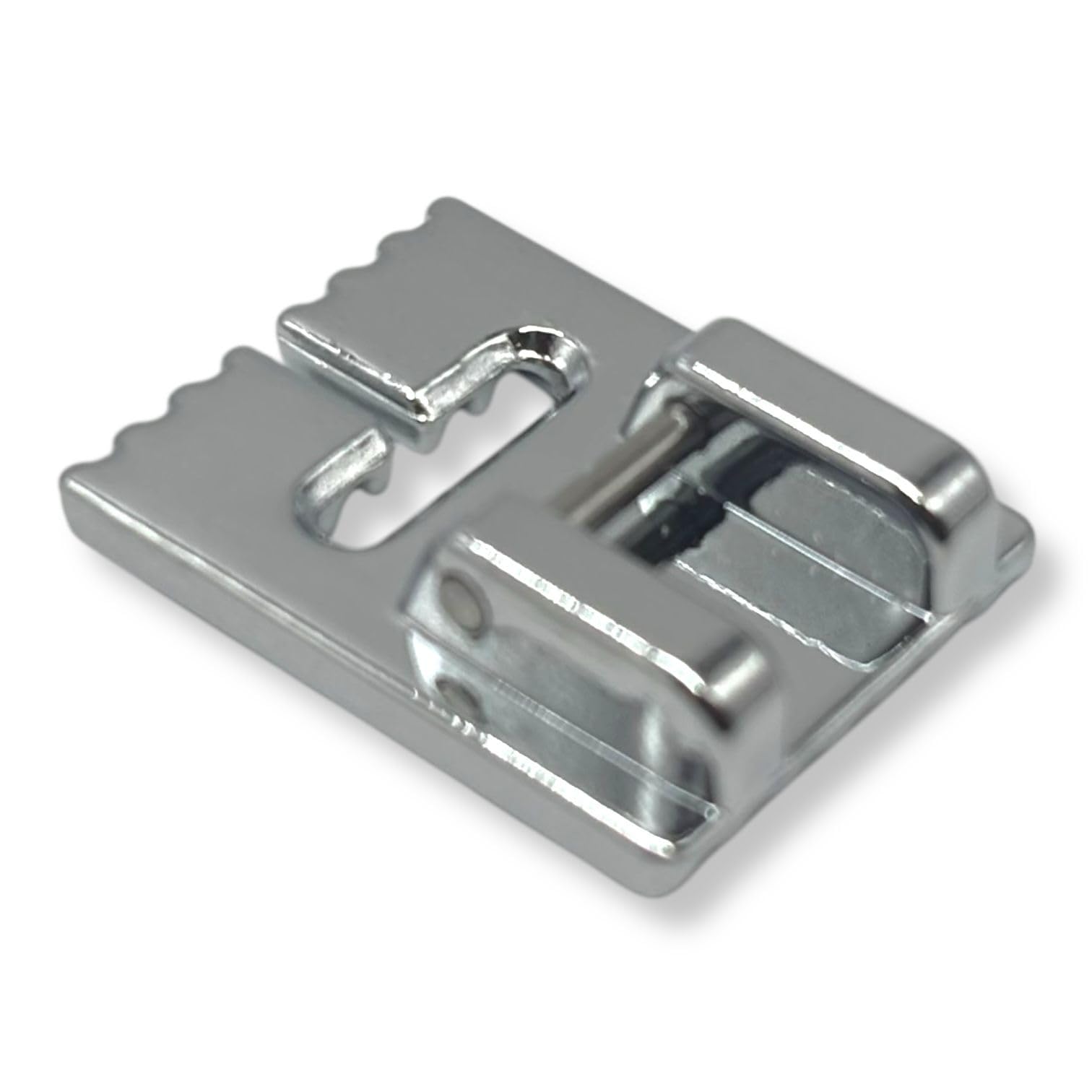 Zenith 7 Grooves Pintuck Sewing Machine Presser Foot Fit for Most Low Shank Sewing Machines Steel Nockel Finish — Amazon image 3